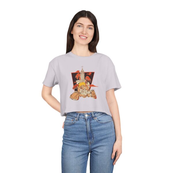 Women's Crop Island Style Tee - Image 3