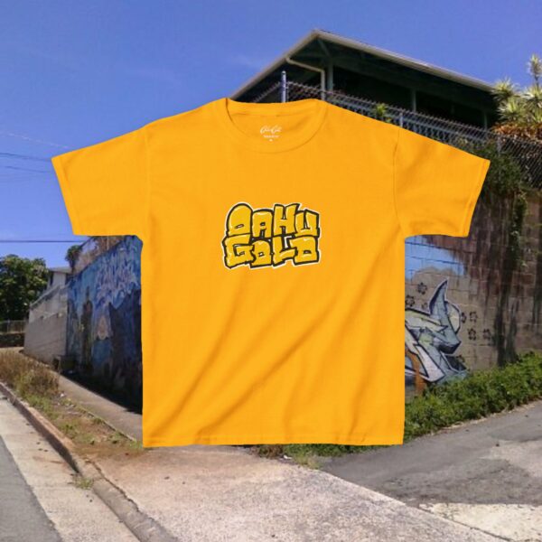Kids Tee - Oahu Gold Toss-Up - Image 9