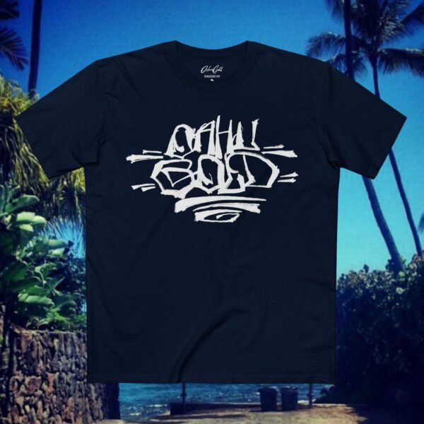 T-Shirt - OAHU GOLD Handstyles by Rattlecans Adult Staple Tee - Image 7