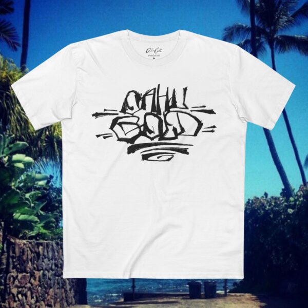 T-Shirt - OAHU GOLD Handstyles by Rattlecans Adult Staple Tee - Image 3
