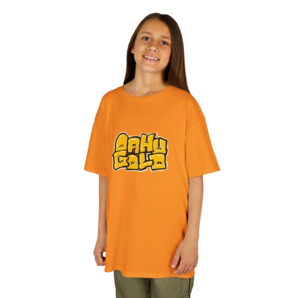 Kids Tee - Oahu Gold Toss-Up - Image 4