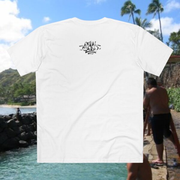 T-Shirt - OAHU GOLD Handstyles by Rattlecans Adult Staple Tee - Image 4
