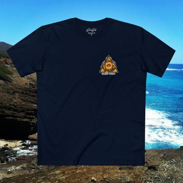 Oahu Gold Crew T-shirt - GOLD - Image 9