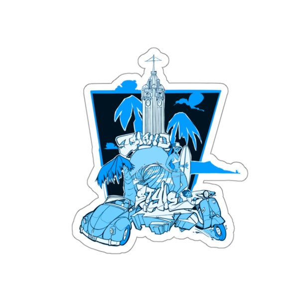 Island Style Die-Cut Stickers