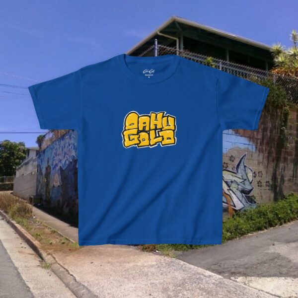 Kids Tee - Oahu Gold Toss-Up - Image 13