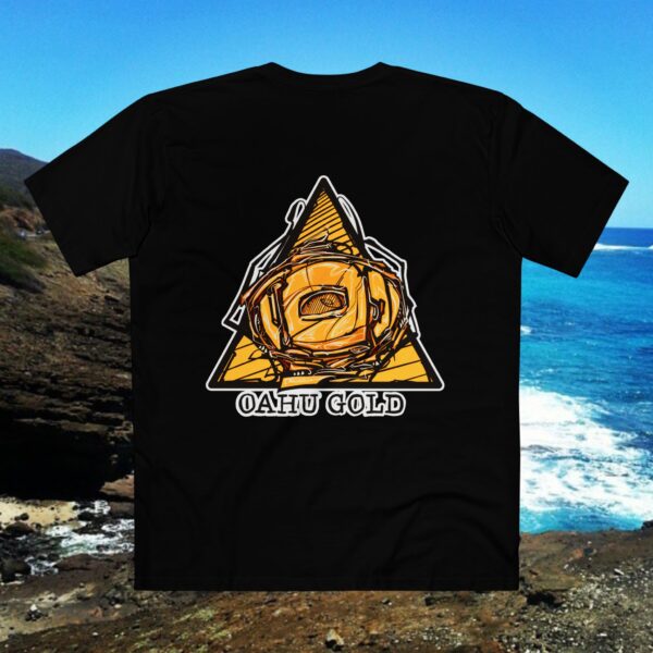 Oahu Gold Crew T-shirt - GOLD