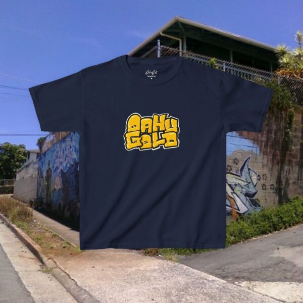 Kids Tee - Oahu Gold Toss-Up - Image 17