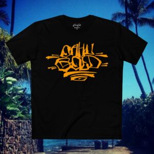 T-Shirt - OAHU GOLD Handstyles by Rattlecans Adult Staple Tee