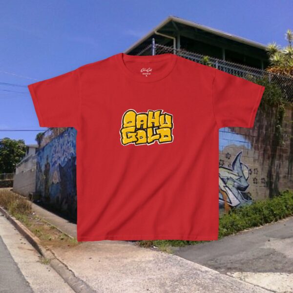 Kids Tee - Oahu Gold Toss-Up - Image 21
