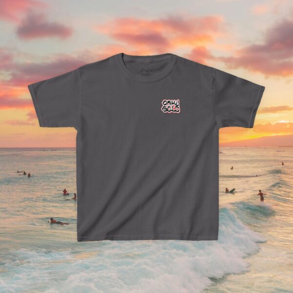 Kids Tee - Oahu Gold Chiseled Block Shirt - Image 9