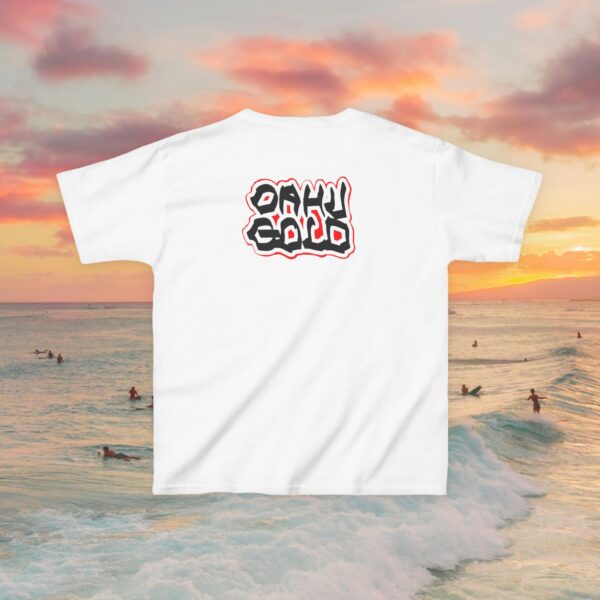 Kids Tee - Oahu Gold Chiseled Block Shirt