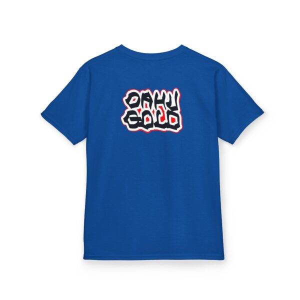 Kids Tee - Oahu Gold Chiseled Block Shirt - Image 16