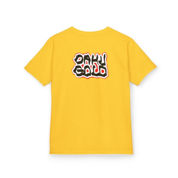 Kids Tee - Oahu Gold Chiseled Block Shirt - Image 8