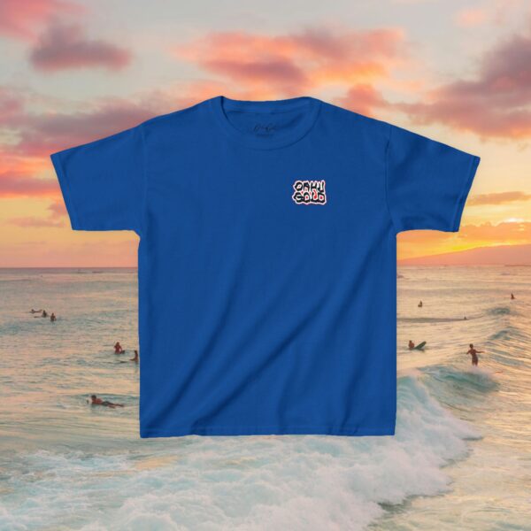 Kids Tee - Oahu Gold Chiseled Block Shirt - Image 13