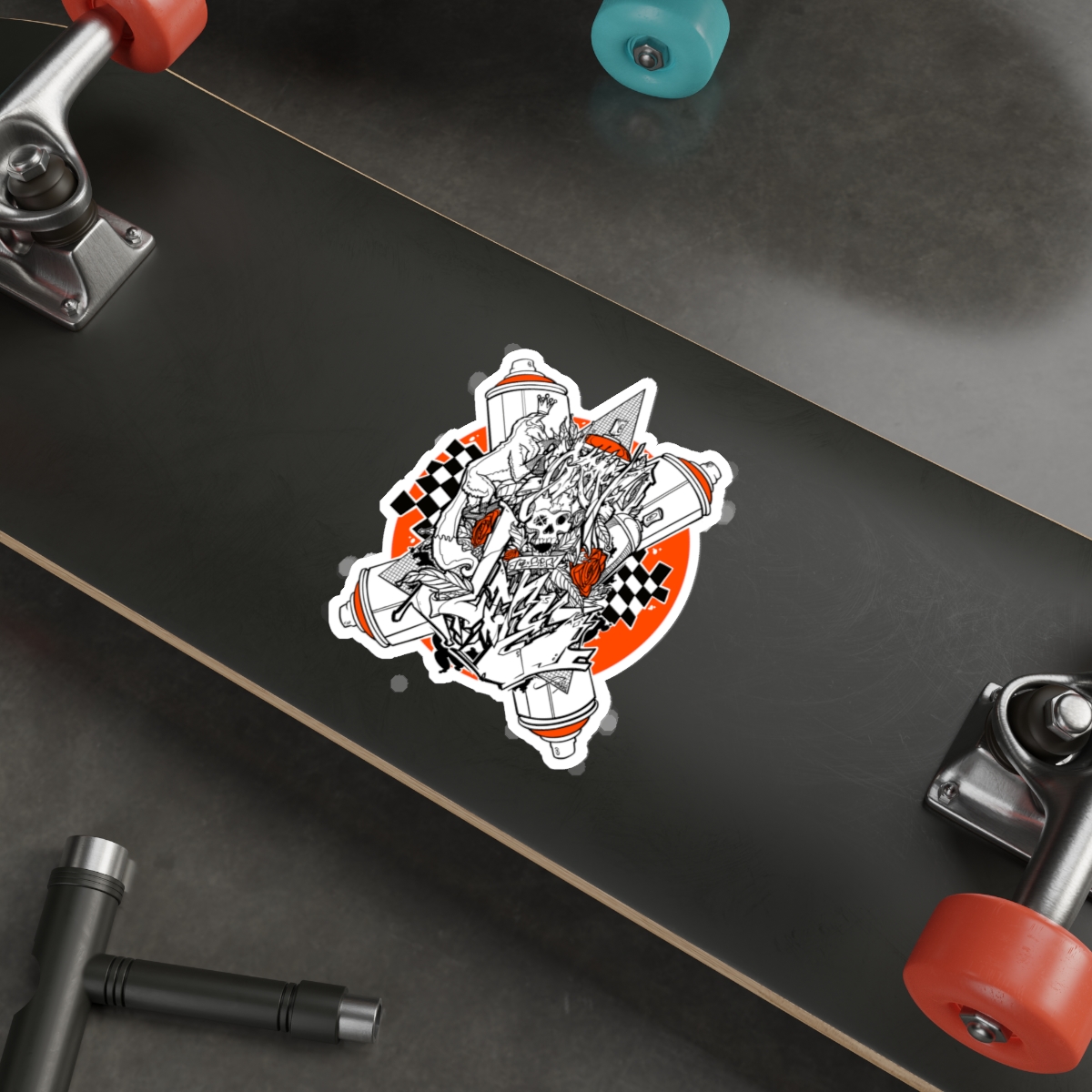 GraffLife Street Fox sticker - Image 7