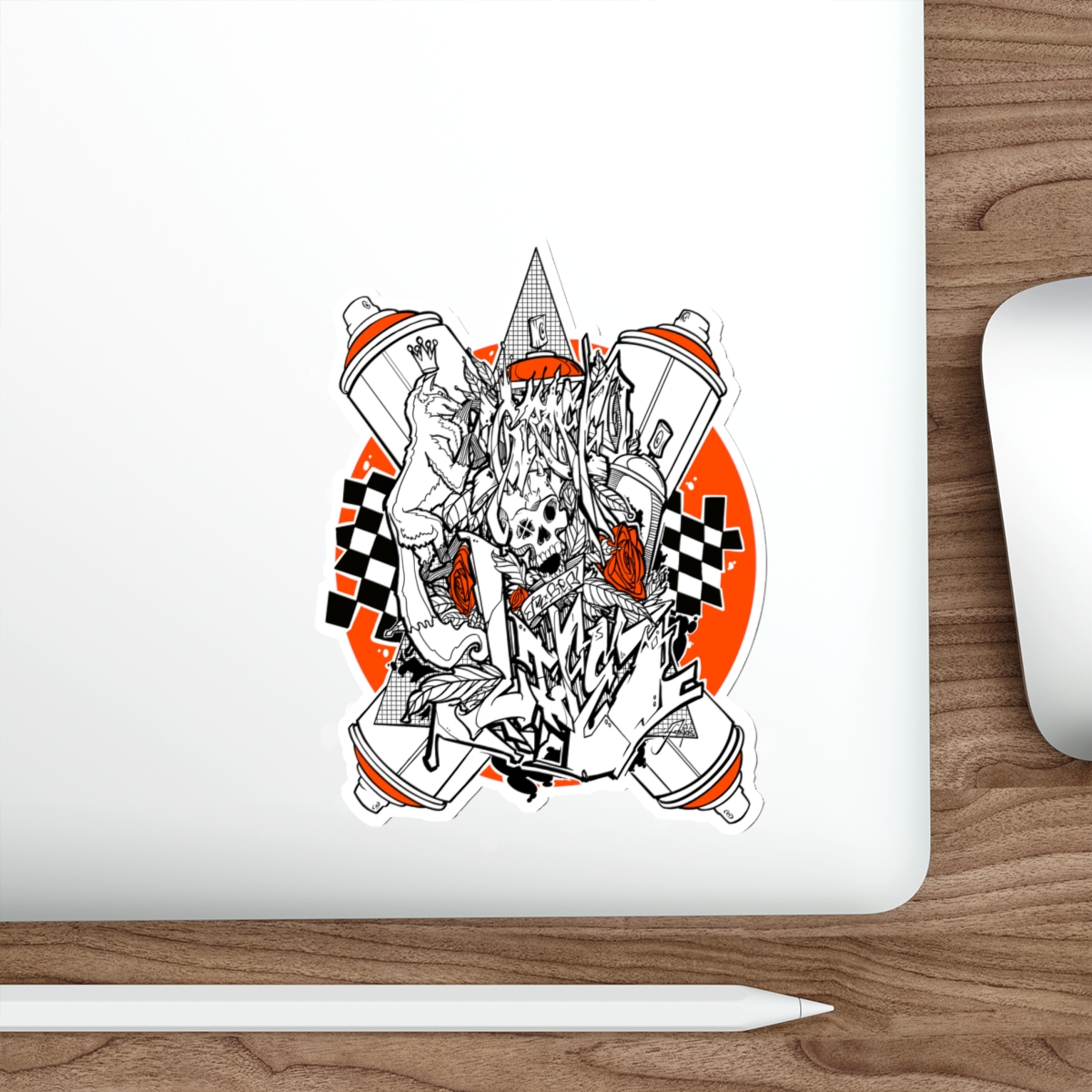 GraffLife Street Fox sticker - Image 6