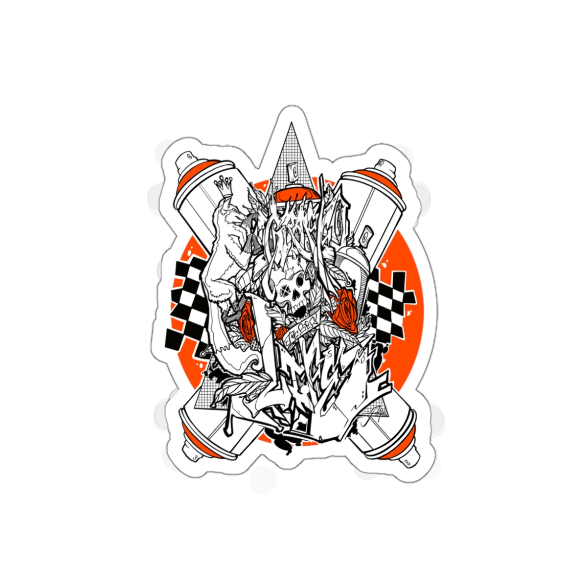 GraffLife Street Fox sticker